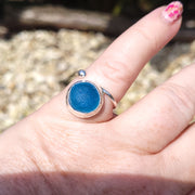 Blue Lagoon Sea Glass Ring (14)