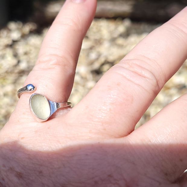 Seafoam Swirl Sea Glass Ring (17)