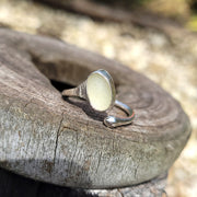 Seafoam Swirl Sea Glass Ring (17)