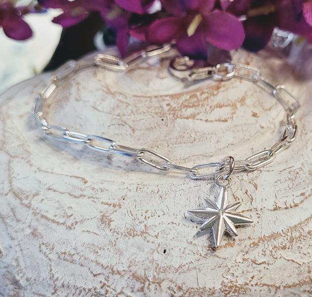 North Star Long Link Anklet