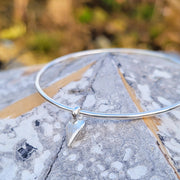 Small Vintage Heart Bangle
