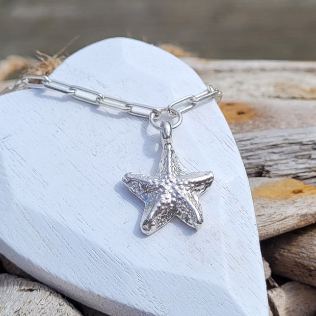 Starfish Long Link Bracelet