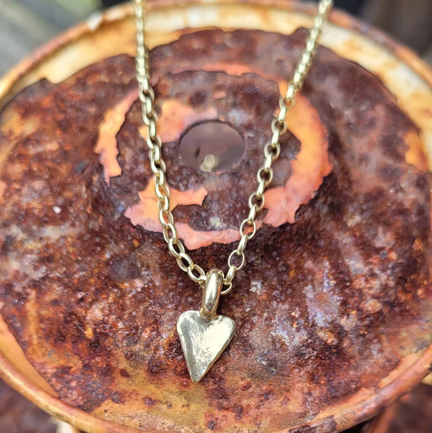 Ashes Into Gold Sweet Heart Necklace