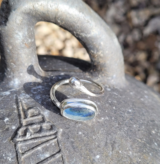 Reflections Sea Glass Ring (92)