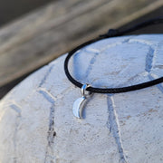 Crescent Moon Small Rope Bracelet