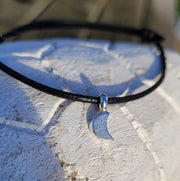 Crescent Moon Small Rope Bracelet