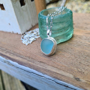 Cornish Pool, Sea Glass Necklace  (19)