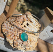 Cornish Sea, Sea Glass Bangle or Bracelet  (8)