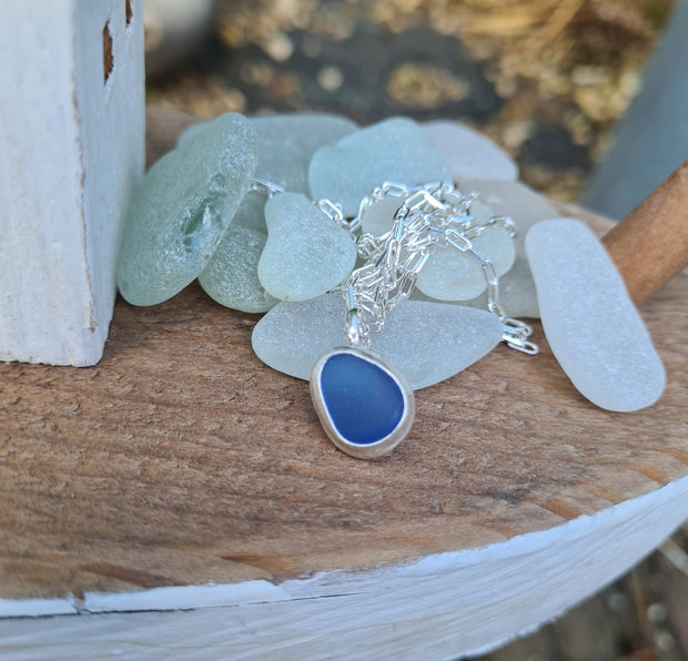 Devon Shore, Sea Glass Necklace  (57)