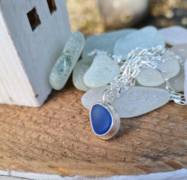 Devon Shore, Sea Glass Necklace  (57)