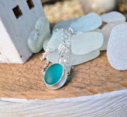 Cornish Bay, Sea Glass Necklace  (34)