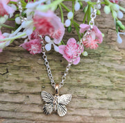 Ashes into Gold 'Butterfly' Belcher Necklace