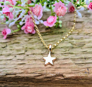 Ashes into Gold 'My Star' Belcher Necklace