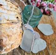 Ripples in the Sand, Sea Glass Necklace  (217)