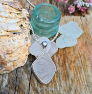 Rays of Sunshine, Sea Glass Necklace  (218)