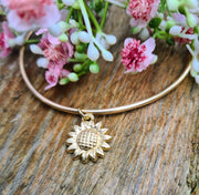 Ashes into Gold 'Sunflower' Bangle