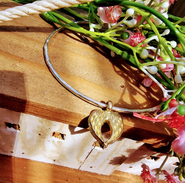 Ashes into Gold 'With the Angels' Bangle