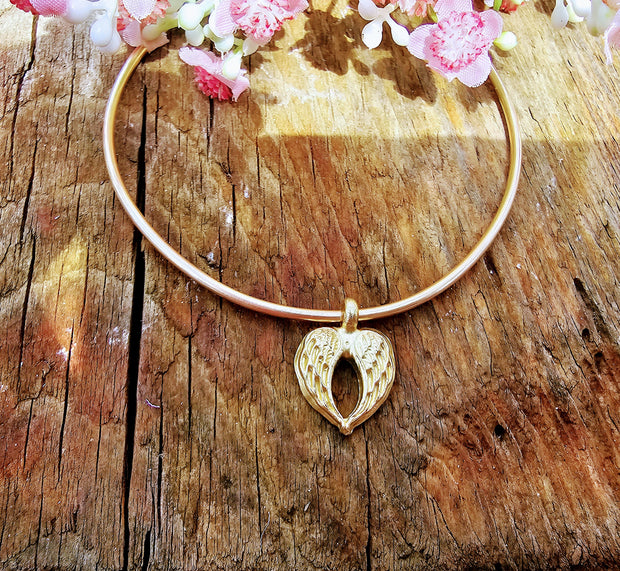 Ashes into Gold 'With the Angels' Bangle