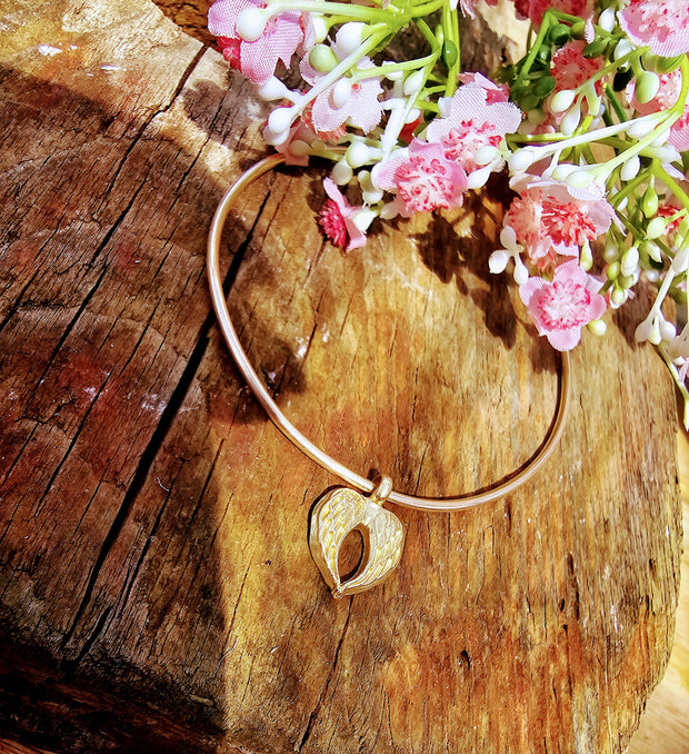 Ashes into Gold 'With the Angels' Bangle