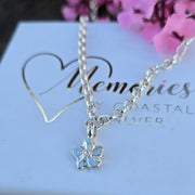 Ashes into Silver 'Forget me Knot' Belcher Chain Necklace