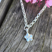 Ashes into Silver 'Forget me Knot' Belcher Chain Necklace