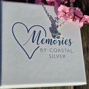 Ashes into Silver 'Forget me Knot' Belcher Chain Necklace