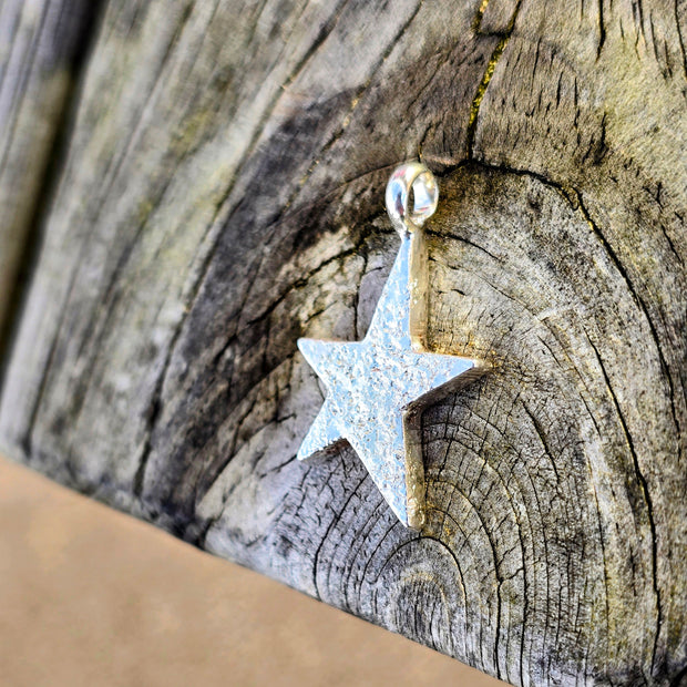 Ashes into Silver 'Star of Stars' Belcher Necklace