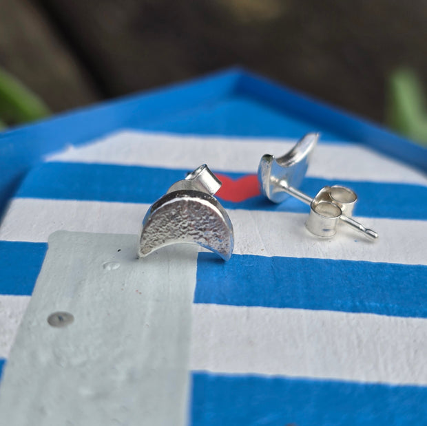 Little Moon Stud Earrings