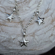 Starfish 3 Charm Necklace