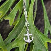 Vintage Anchor Necklace