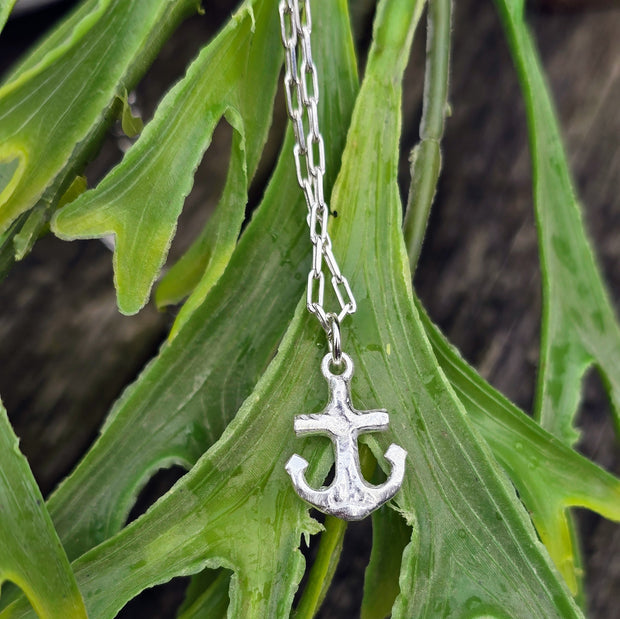 Vintage Anchor Necklace