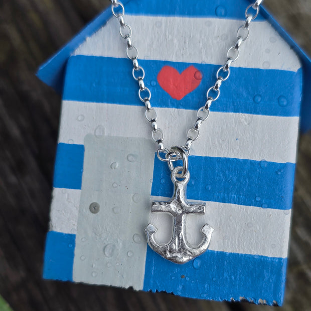 Vintage Anchor Necklace