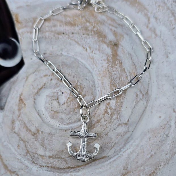 Vintage Anchor Bracelet