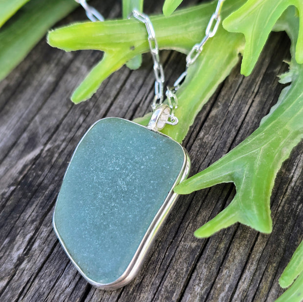 Shore Line Sea Glass Necklace   400