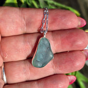 Bubbles Sea Glass Necklace   408