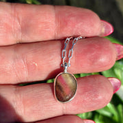 Pink Tide Sea Glass Necklace   409
