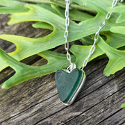 Love & Kisses Sea Glass Necklace   414