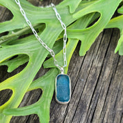 Wild Water Sea Glass Necklace   415