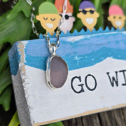 Shoreline Sea Glass Necklace   417