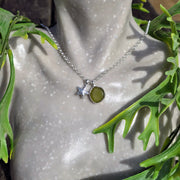 Waterfront  Sea Glass Necklace   425