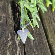 Large Vintage Heart Necklace