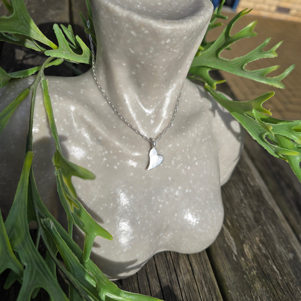 Wonky Heart Necklace
