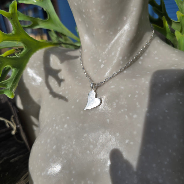 Wonky Heart Necklace