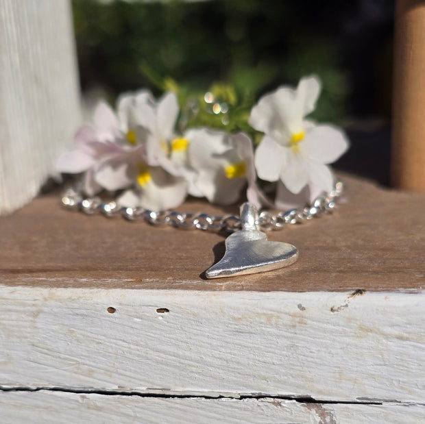 Wonky Heart Bracelet
