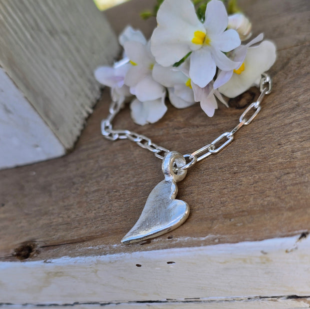 Wonky Heart Bracelet