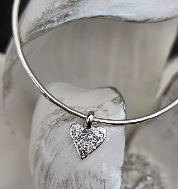 Ashes into Silver My Heart Bangle