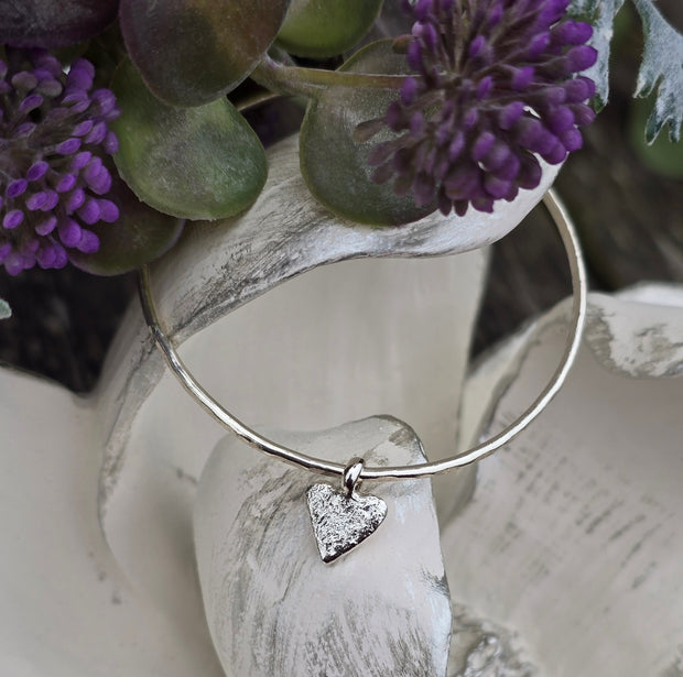 Ashes into Silver My Heart Bangle