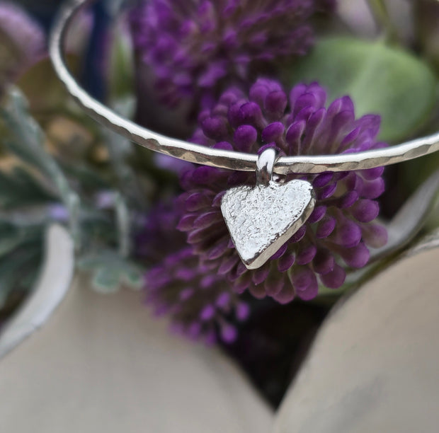 Ashes into Silver My Heart Bangle