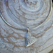 Ashes into Silver Together Forever Bangle