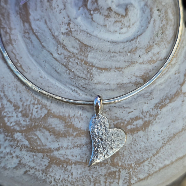 Ashes into Silver Together Forever Bangle
